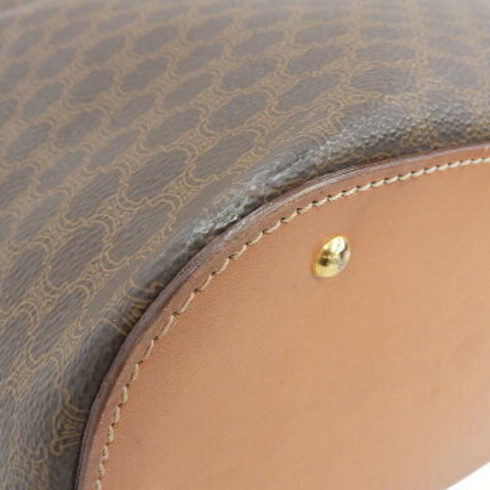 Celine Macadam Handbag Brown - Picture 4 of 10